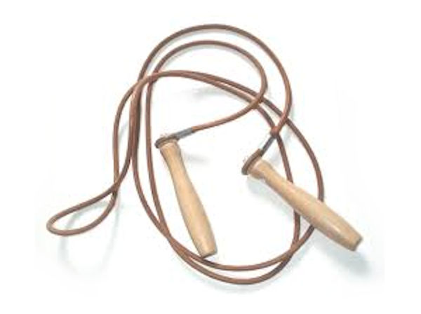 Main Event Boxing Leather Pro Skipping Jump Rope - 10FT
